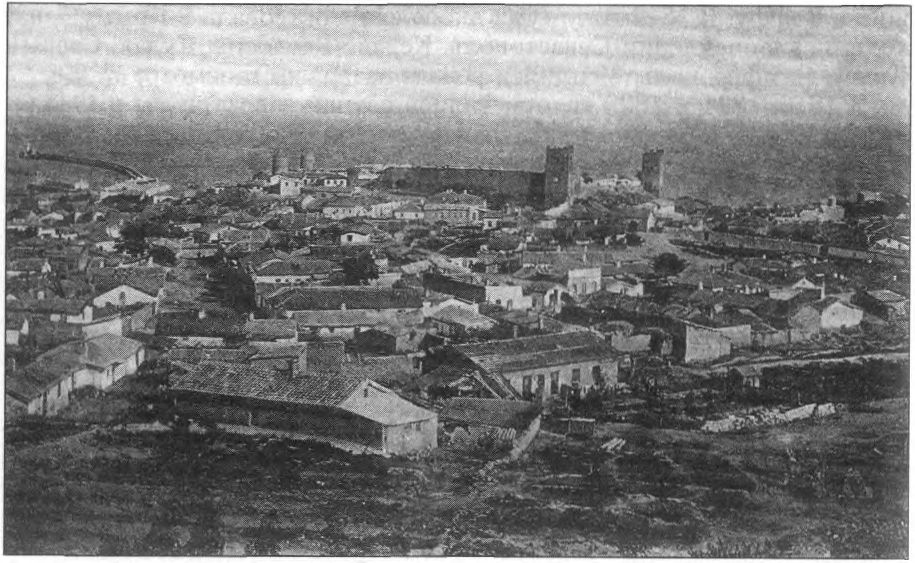 Панорама старого города. Карантин. Феодосия.